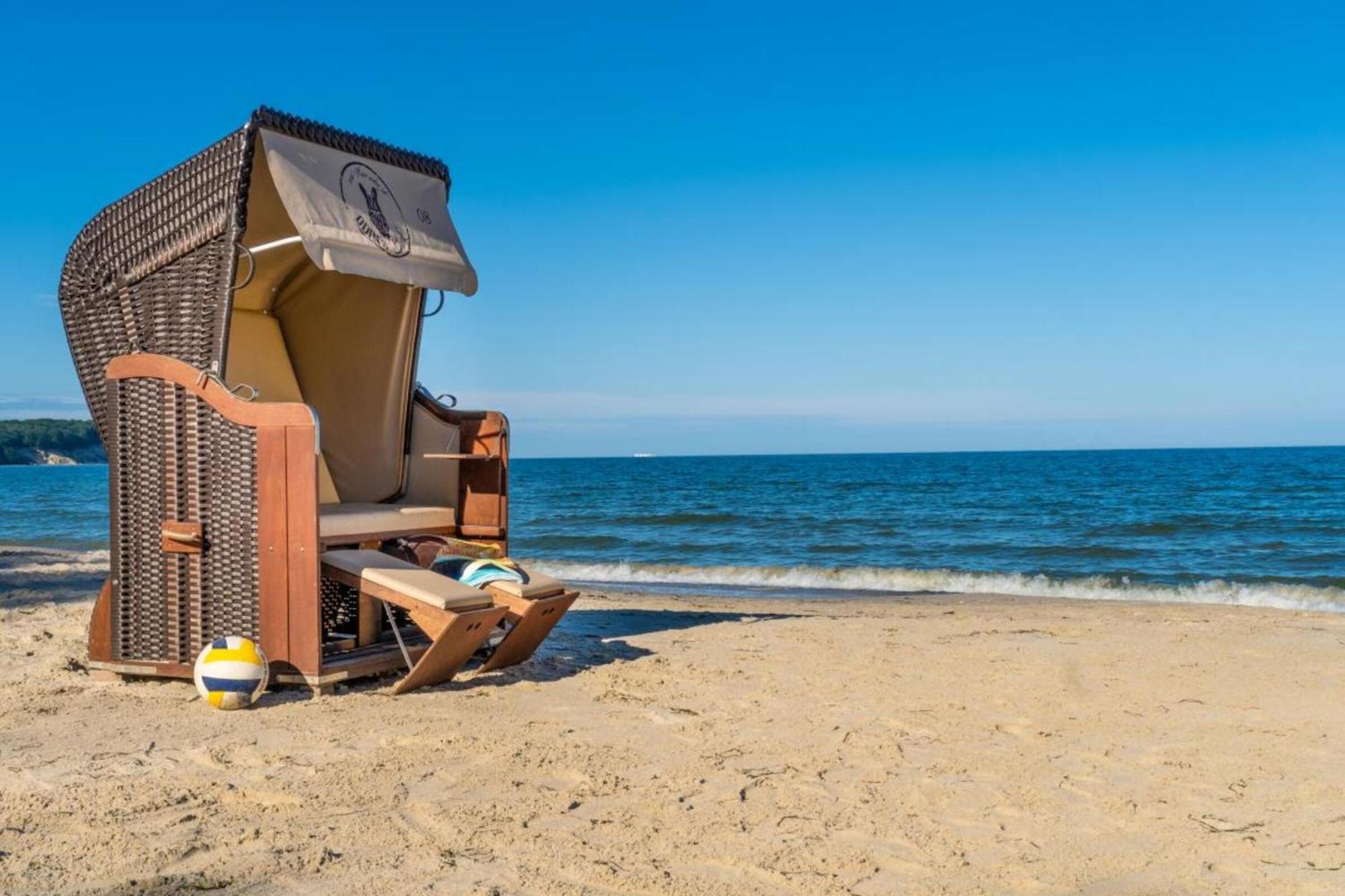 Traumhaftes Appartement - Odins Blick Wohnung 13 , Sauna Und Privatstrand, Blick Zur Ostsee Lobbe Exterior foto